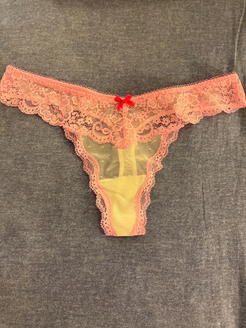 Victoria’s Secret Set of 2 Panties Size L 1 Black 1 Silver - Picture 8 of 13